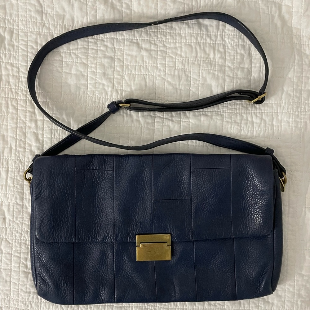 J crew leather purse